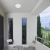 LED corp de iluminat, de tavan, 15W, rotund, alb natural, alb, exterior, IP54, Rábalux, HORT