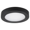 Rábalux , 5274 , Coco , Ráépíthető és Beépíthető lámpa , fekete , IP44 , 4000K , 3W