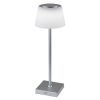 Rábalux , 76013 , Taena , Asztali lámpa , ezüst , IP44 , 3000-5000K , 4W
