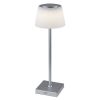 Rábalux , 76013 , Taena , Asztali lámpa , ezüst , IP44 , 3000-5000K , 4W