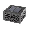 Rábalux , 7032 , Medulin , Napelemes lámpa , fekete , IP44 , 3000K , 0,5W