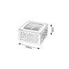 Rábalux , 7032 , Medulin , Napelemes lámpa , fekete , IP44 , 3000K , 0,5W