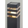 Rábalux , 7380 , Ankara , Kültéri állólámpa , antracit , IP44 , E27K ,
