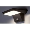 Rábalux , 77005 , Qesa , Napelemes lámpa , fekete , IP44 , 4000K , 10W