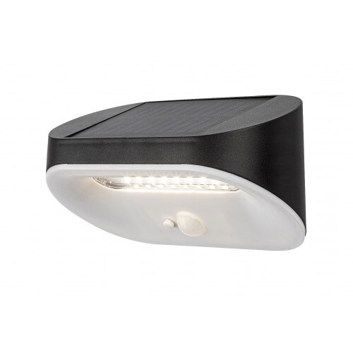 Rábalux , 77006 , Brezno , Napelemes lámpa , fekete , IP44 , 4000K , 3,2W
