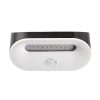 Rábalux , 77006 , Brezno , Napelemes lámpa , fekete , IP44 , 4000K , 3,2W