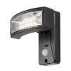 Rábalux , 77019 , Valpovo , Napelemes lámpa , fekete , IP44 , 4000K , 2,4W