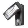 Rábalux , 77019 , Valpovo , Napelemes lámpa , fekete , IP44 , 4000K , 2,4W