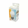 LED lámpa , égő , kisgömb , E27 foglalat , 3W , meleg fehér , COSMOLED