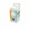 LED lámpa , égő , kisgömb , E27 foglalat , 3W , hideg fehér , COSMOLED