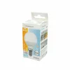LED lámpa , égő , kisgömb , E14 foglalat , 6W , hideg fehér , COSMOLED