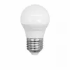 LED lámpa , égő , kisgömb , E27 foglalat , 6W , természetes fehér , COSMOLED