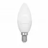 LED lámpa , égő , gyertya , E14 foglalat , 6W , természetes fehér , COSMOLED