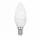 LED lámpa , égő , gyertya , E14 foglalat , 6W , természetes fehér , COSMOLED
