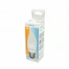 LED lámpa , égő , gyertya , E27 foglalat , 6W , hideg fehér , COSMOLED