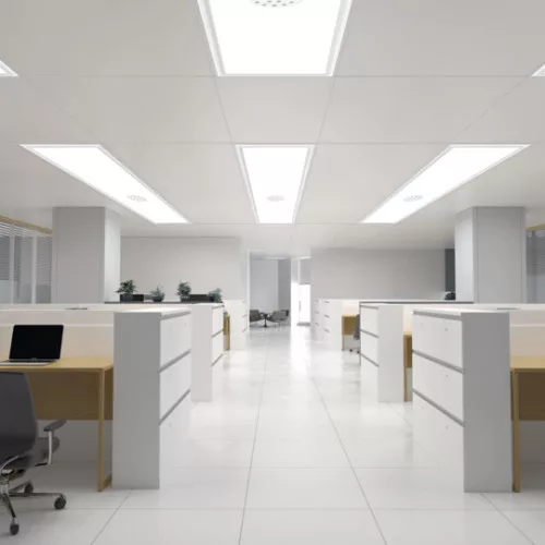 LED panel , 30 x 30 cm , UV-C fertőtlenítéssel , 24W , természetes fehér , UGR<19 , 59S , SunClean