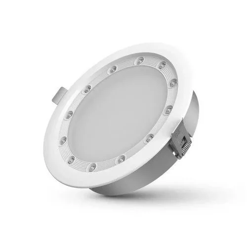 LED panel , UV-C fertőtlenítéssel , 18W , süllyesztett , kerek , meleg fehér , 59S , SunClean, 174 mm