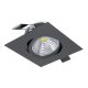 EGLO , 33394 , SALICETO , süllyesztett lámpa , 4000 K , LED , 6W , Yes , IP20 , átlátszó, fehér