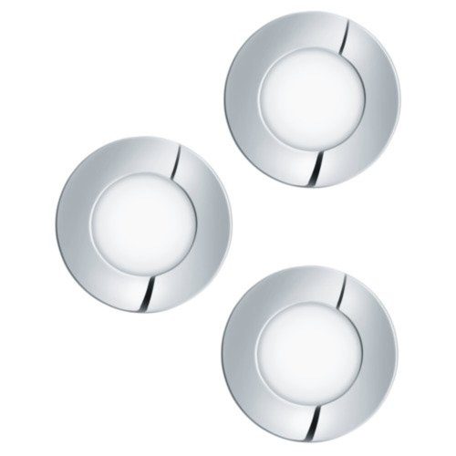 EGLO , 98635 , FUEVA 1 , süllyesztett lámpa , 3000 K , LED , 3X2,8W , IP20, IP44 , fehér