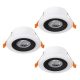 EGLO , 900915 , CALONGE , süllyesztett lámpa , 3000 K , LED , 3X4,8W , IP20