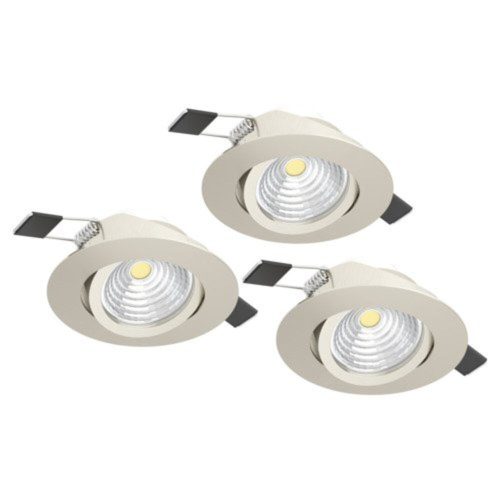 EGLO , 900746 , SALICETO , süllyesztett lámpa , 2700 K , LED , 3X6W , Yes , IP20