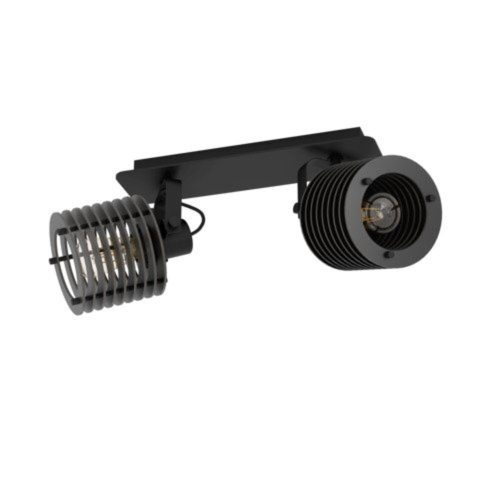 EGLO , 900741 , SEGOVIA , spot lámpa , E27 , 2X40W , IP20 , fekete