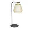 EGLO, 900898, CIUDADELA, lampă de masă, E27, 1X40W, IP20, periat cupru, alb
