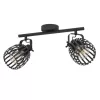 EGLO, 900662, GIRONA, spot luminos, E27, 2X40W, IP20