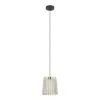 EGLO, 900902, lemnTTORIA, lampă suspendată, E27, 1X25W, IP20, natural, alb