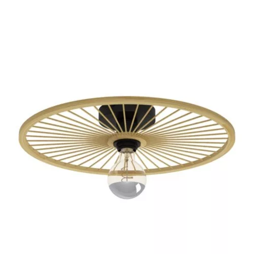 EGLO, 43883, LEOMINSTER, de perete-plafonieră, E27, 1X40W, IP20, natural