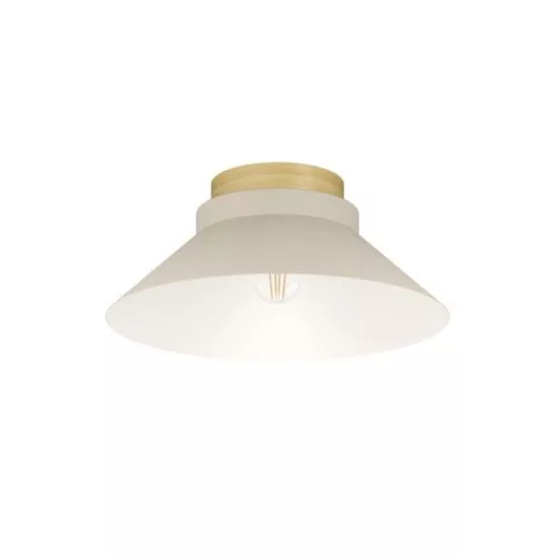 EGLO, 900736, MOHARRAS, plafonieră, E27, 1X40W, IP20, homokculoare