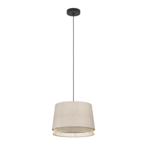 EGLO , 43975 , TABLEY , függeszték , E27 , 1X40W , IP20 , natúr, barna