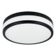 EGLO , 900846 , LED PALERMO , fali-mennyezeti lámpa , 3000 K , LED , 3X5,7W , IP44 , lakkozott fehér
