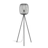 LED lampă, lampadar, E27-es cu soclu, 1x40W, oțel, negru, EGLO, RINROE, 43968