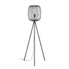 LED lampă, lampadar, E27-es cu soclu, 1x40W, oțel, negru, EGLO, RINROE, 43968