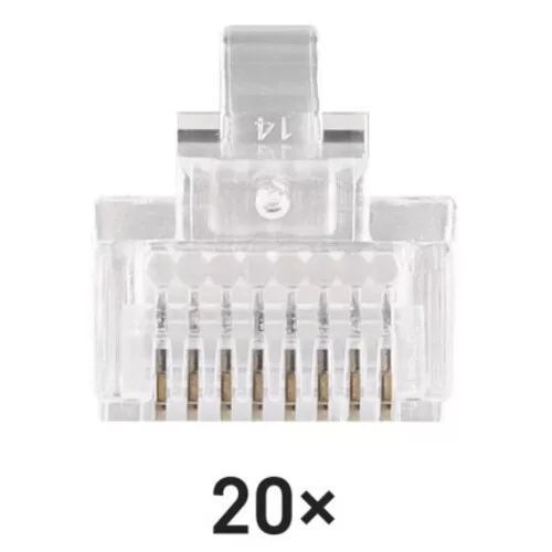 EMOS UTP csatlakozó RJ45 20db, K0101