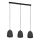 EGLO , 43962 , BARLASTON , függeszték , E27 , 3X40W , IP20 , szürke