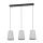 EGLO , 43985 , ALSAGER , függeszték , E27 , 3X40W , IP20 , szürke