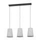 EGLO , 43985 , ALSAGER , függeszték , E27 , 3X40W , IP20 , szürke