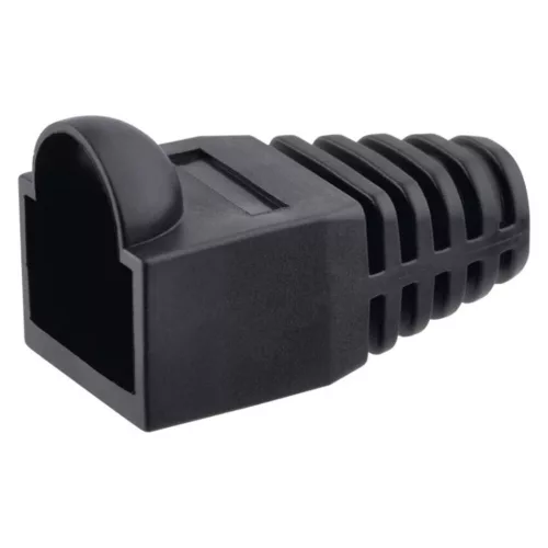 EMOS RJ45 csatlakozó védőkupak fekete 20db/csomag, K0141