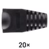 EMOS RJ45 csatlakozó védőkupak fekete 20db/csomag, K0141