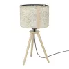 EGLO, 390325, HONTONGAS, lampă de masă, E27, 1X25W, IP20, bej, verde
