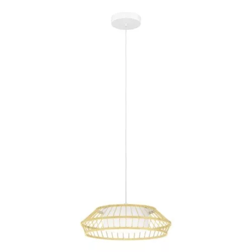 EGLO, 900842, YUKU-Z, lampă suspendată, 2700 K 6500 K, LED, 22W, dimmerabil, IP20, maro, alb