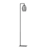 EGLO, 390256, ESTANYS, lampadar, E27, 1X40W, negru-transparent