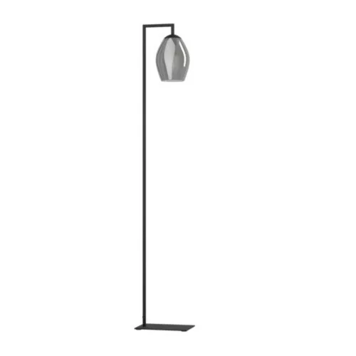 EGLO, 390256, ESTANYS, lampadar, E27, 1X40W, negru-transparent
