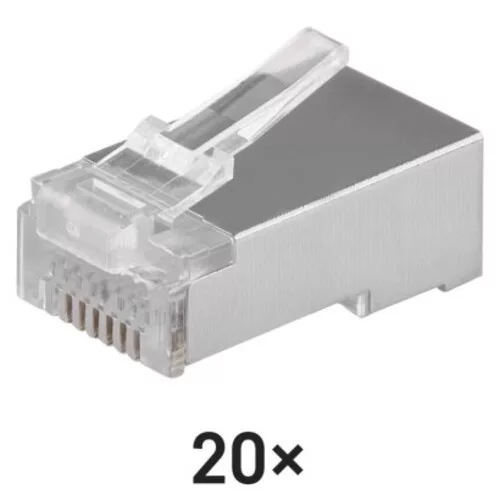 EMOS FTP csatlakozó RJ45 CAT5E 20/bliszter, K0201