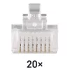 EMOS FTP csatlakozó RJ45 CAT5E 20/bliszter, K0201