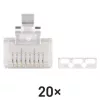 EMOS FTP csatlakozó RJ45 CAT6 20/bliszter, K0202