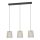 EGLO , 900903 , FATTORIA , függeszték , E27 , 3X25W , IP20 , natúr, fehér