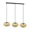 EGLO, 43863, AMSFIELD 1, lampă suspendată, E27, 3X40W, IP20, natural